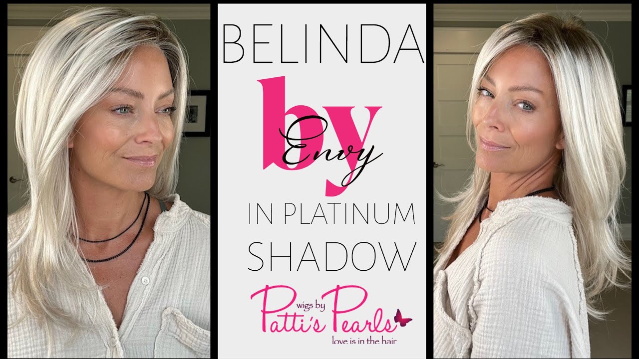BELINDA by ENVY in Platinum Shadow - Wig Review for WigsByPattisPearls.com