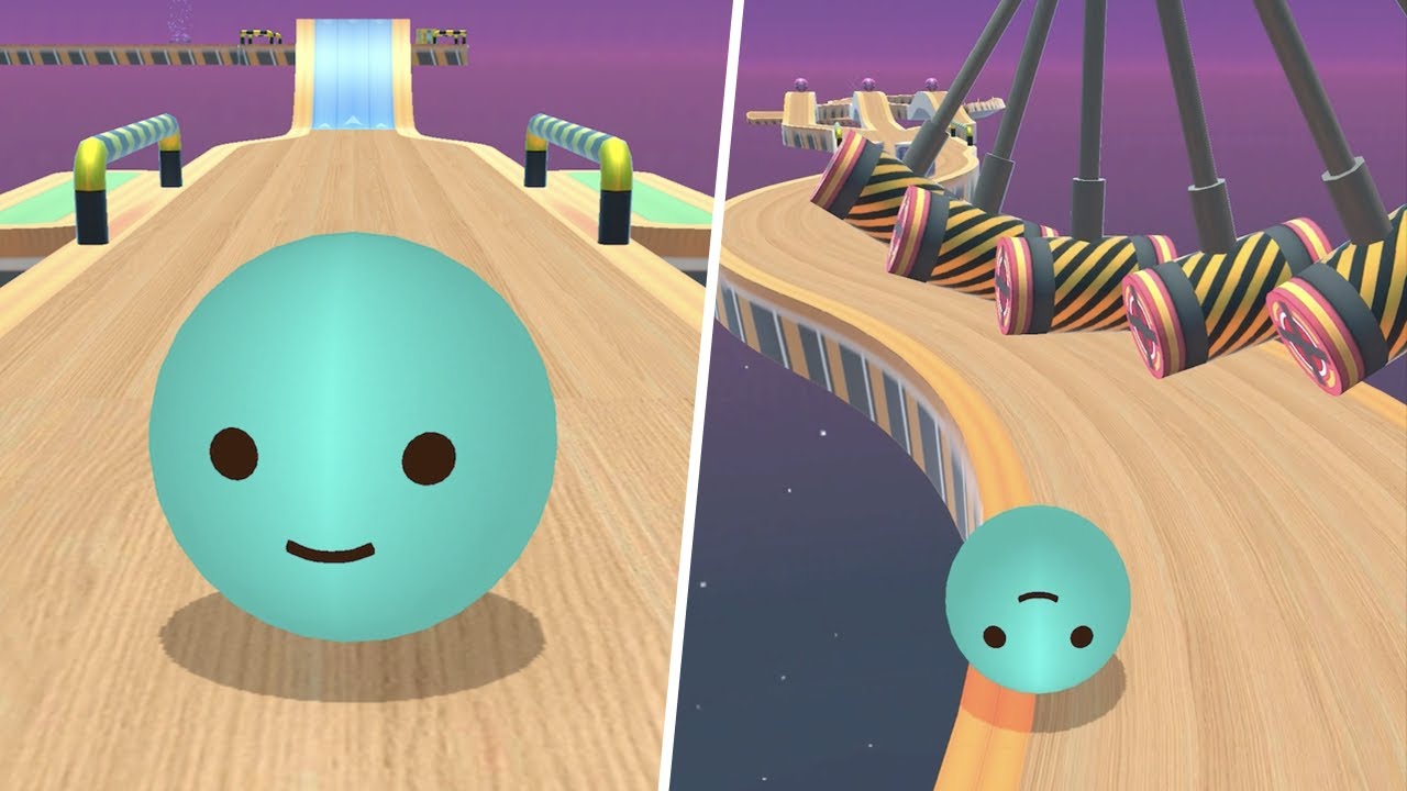 ⚽️ Sky Rolling Ball 3D 🎱 Уровни 76-77 Сложный геймплей Все уровни (Android, iOS)