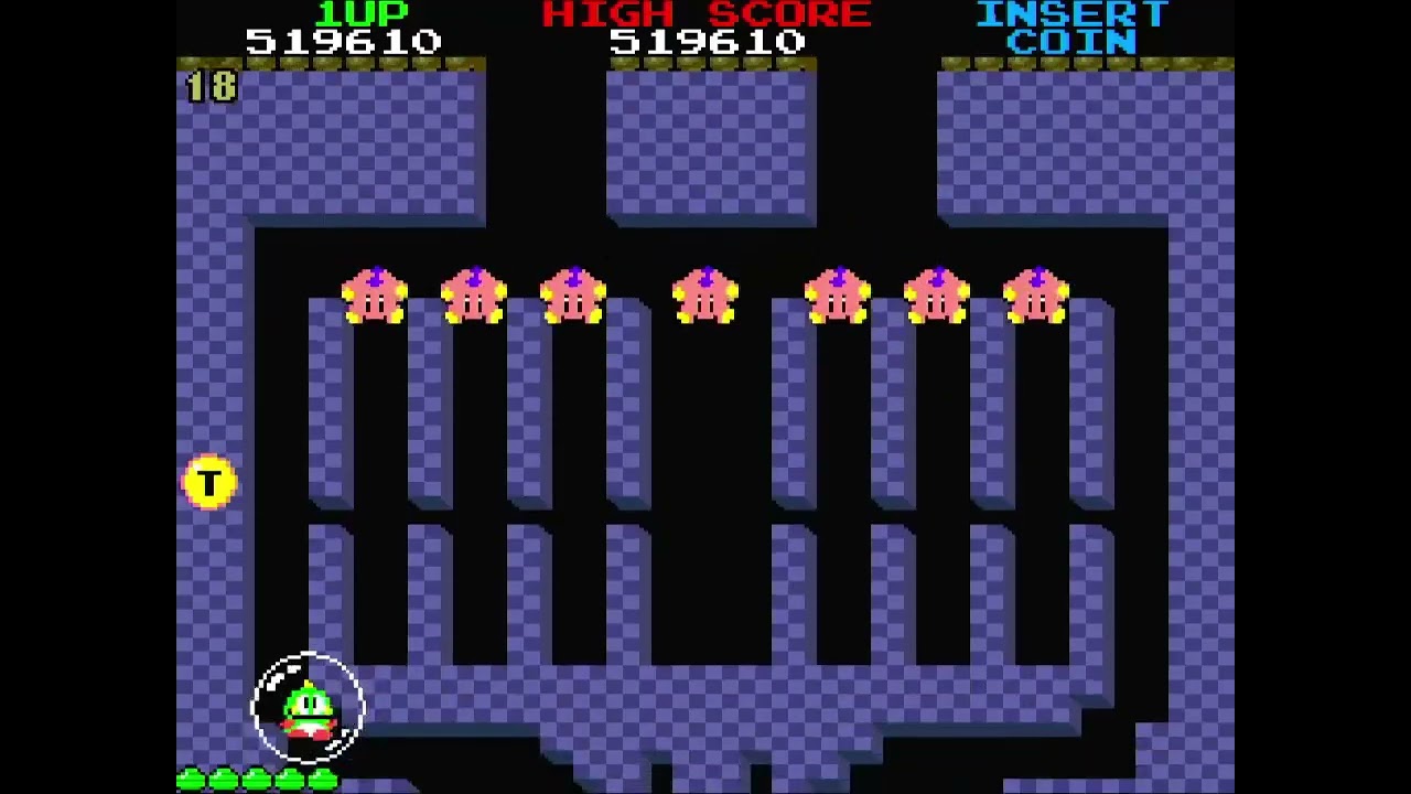バブルボブル(EG2Mini) スーパーモード ノーコンALLクリア (Bubble Bobble Super Mode NoContinue All Clear)