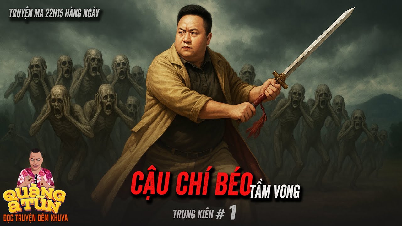 Truyện ma Quàng A Tũn : CẬU CHÍ BÉO TẦM VONG hành trình đồng nhân Tứ Phủ trừ ma diệt quỷ Tập 1