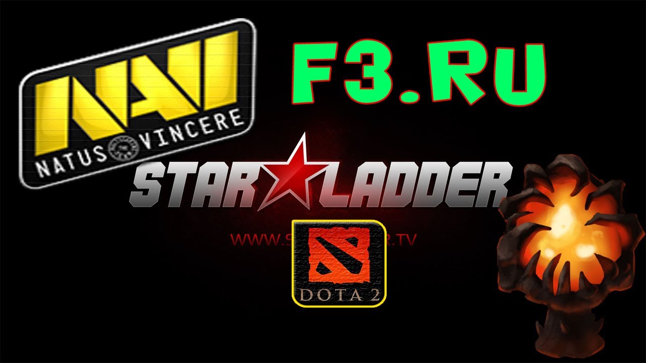 NaVi vs F3.RU (05.01.14)  Starladder 8 Dota 2 (RUS) SLTV