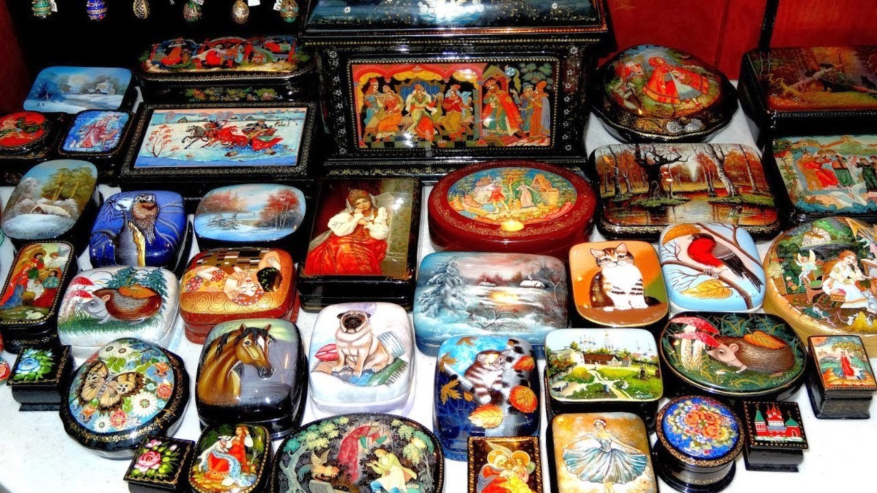 Museum of Russian Lacquer Boxes and Restaurant in Vladimir, Russia