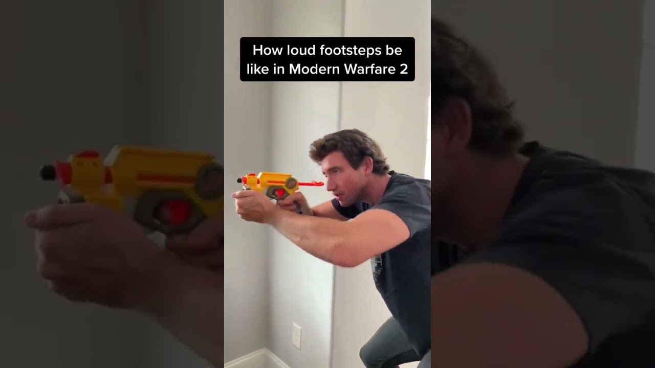 How loud footsteps be like in Modern Warfare 2&hellip;