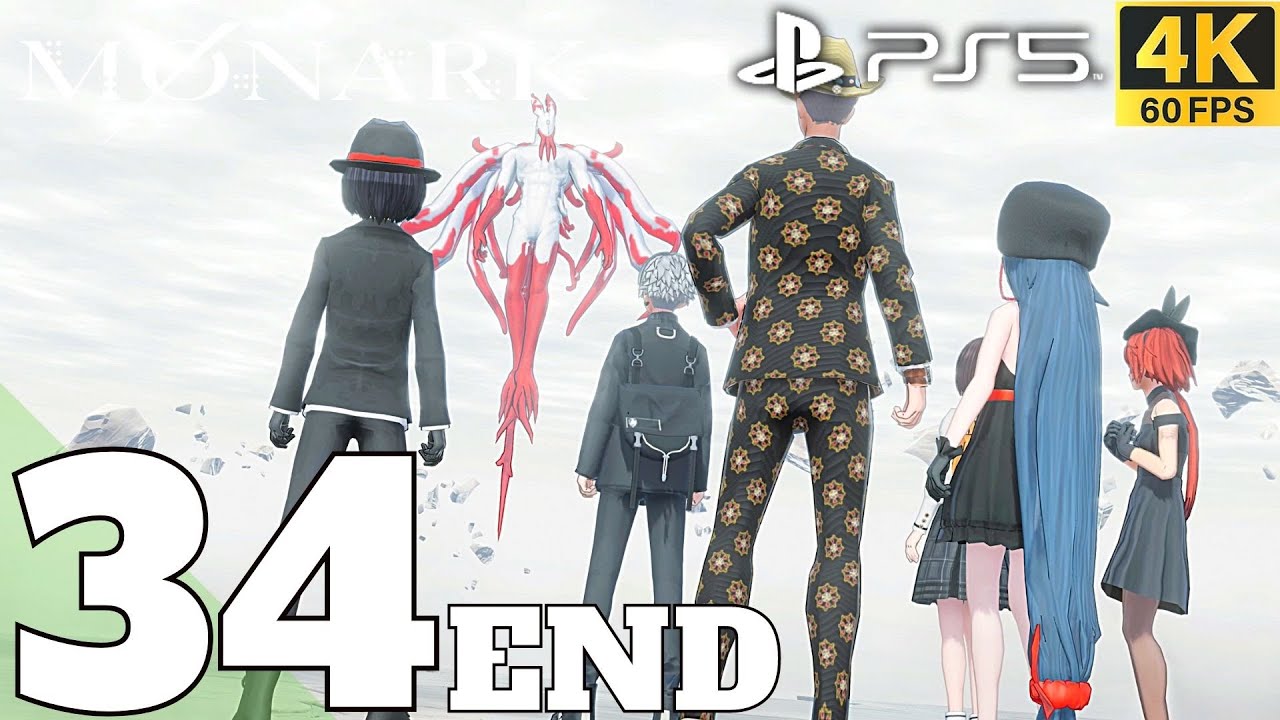 Monark (PS5) Part 34 End Final Route Gameplay Walkthrough - 4K60FPS Ultra HD