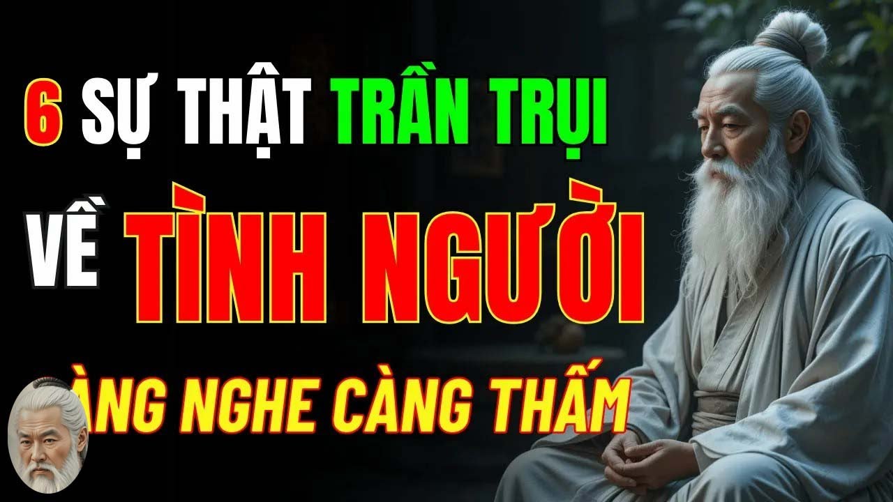 Cổ Nhân Chỉ Rõ   6 Sự Thật TRẦN TRỤI Về Tình Người   Càng Nghe Càng Thấm   Triết Lý Cuộc Sống