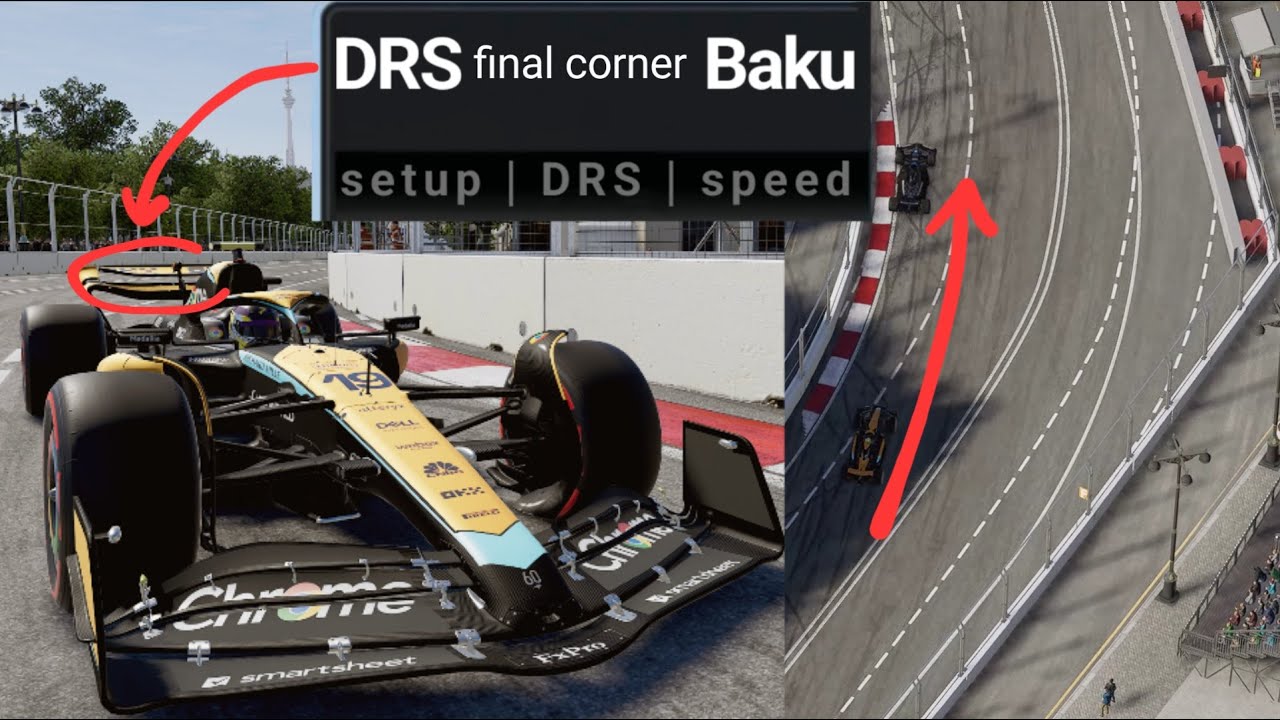 Is DRS POSSIBLE through the last corners of BAKU?