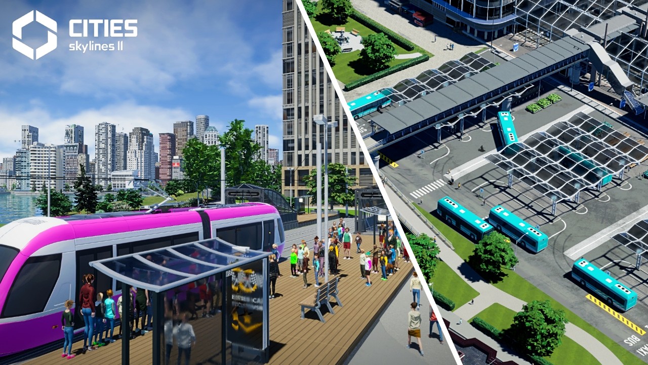 Начало масштабной реформы общественного транспорта | Cities Skylines 2