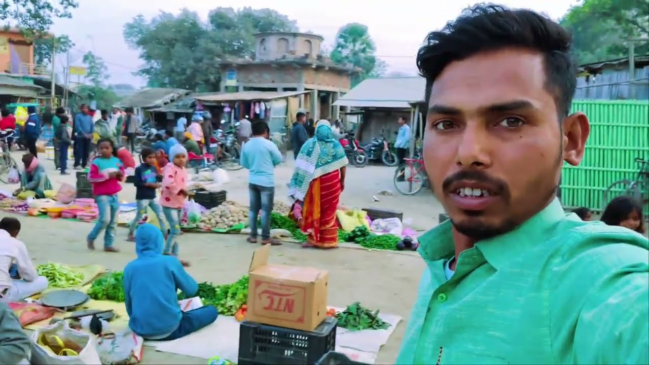 राघोपुर का हाट मार्केट karn bhumi vlogs 