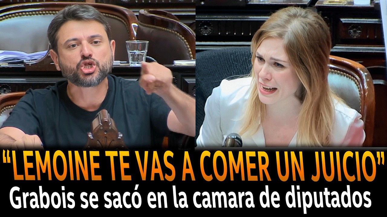 GRABOIS cruzó a LEMOINE en DIPUTADOS tras los infiltrados con la MOLOTOV