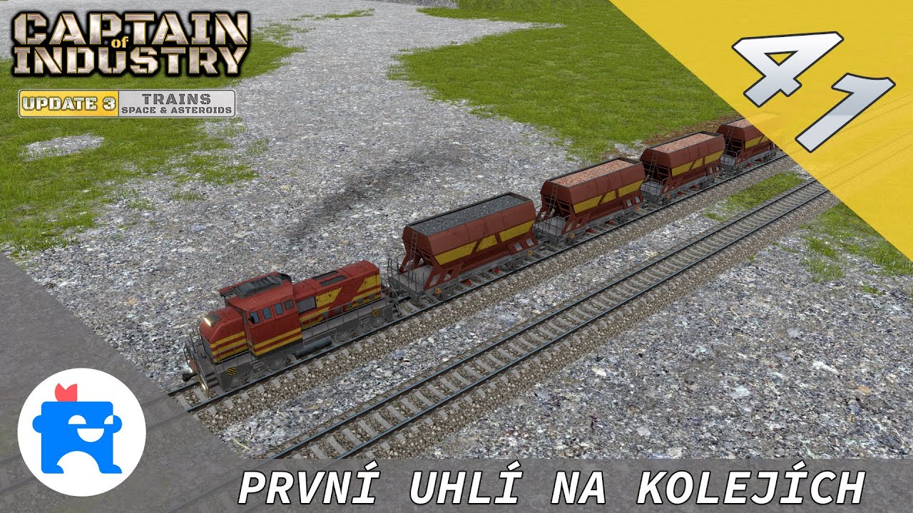 ⚓️PŘESOUVÁM UHLÍ NA KOLEJE❗️ CAPTAIN of INDUSTRY | S03E41