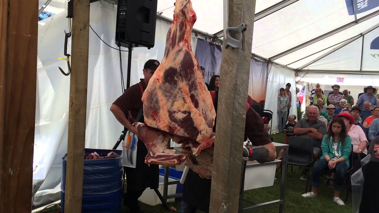 Harris Meats Boning Demonstration