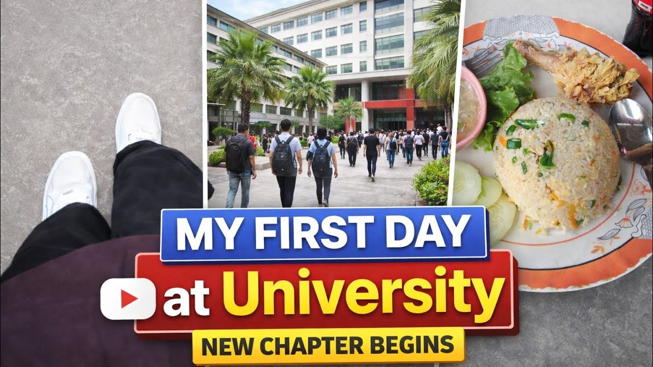 First Day at University ✨🪄 | New chapter begins 😎