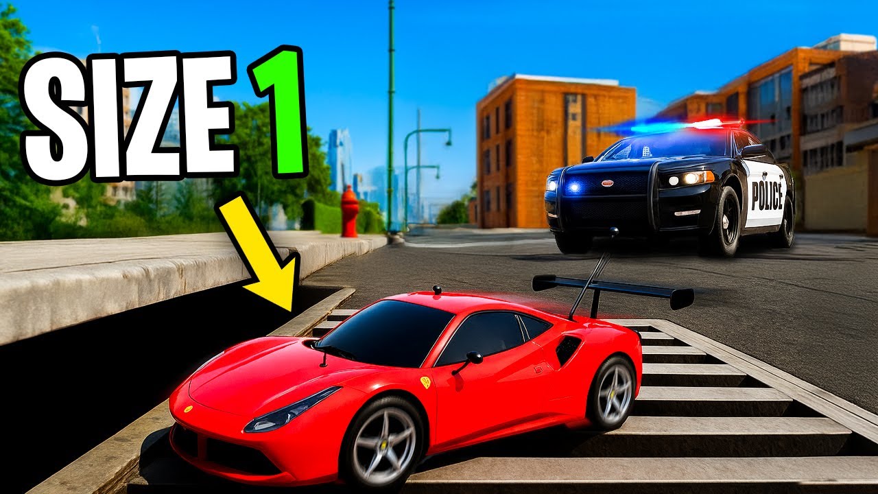 Running from Cops with RC Cars on GTA 5