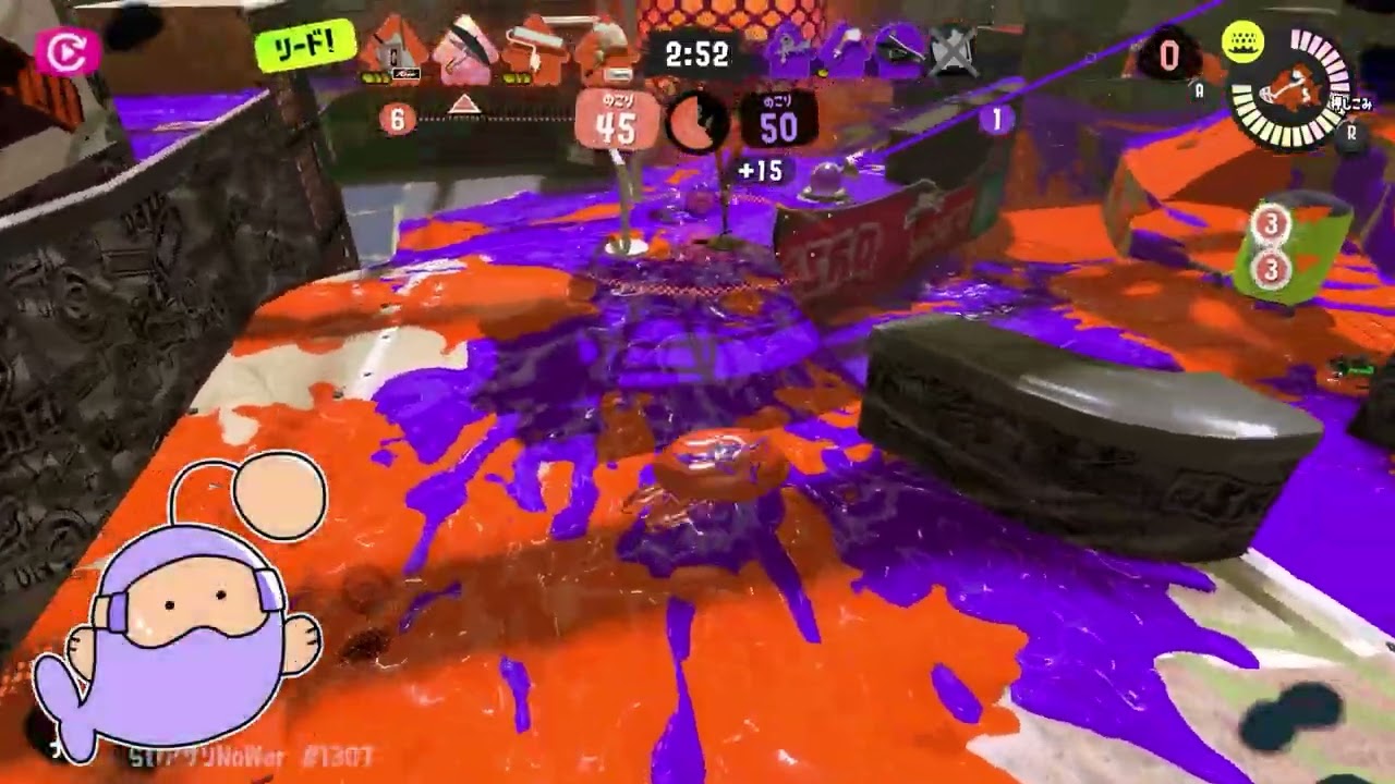 上手い人の視点を見てみよう！スパイガジェット編　まいにちアサリ Part413 Everyday Clam Blitz Splatoon3 【スプラトゥーン3】