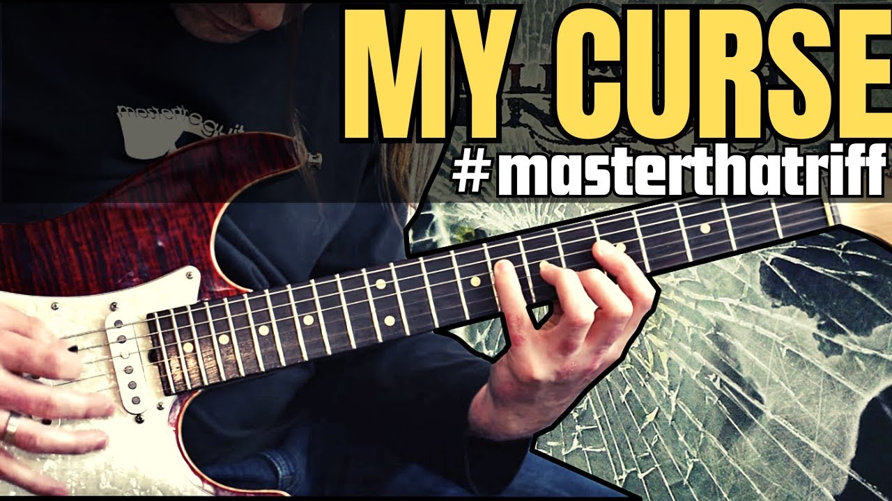 My Curse by Killswitch Engage - Riff Guitar Lesson - #masterthatriff