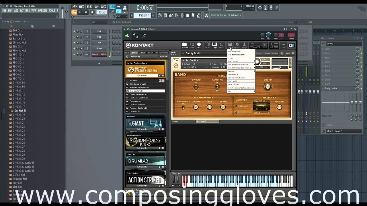 Kontakt From The Ground Up 6 - Files and Options