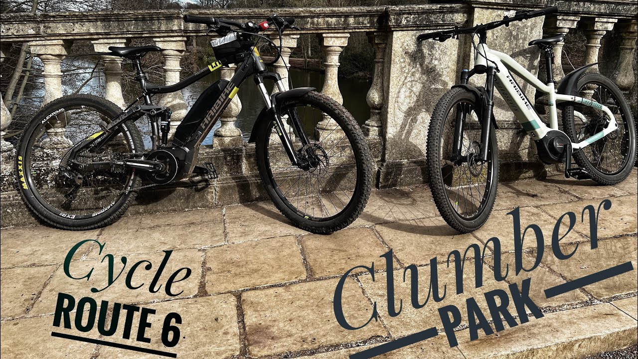 Cycle Route 6 To Clumber Park On The E-Bikes