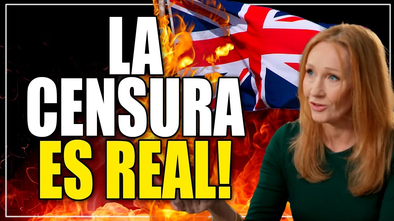 JK Rowling ATACA a la CENSURA CRECIENTE en Reino Unido!