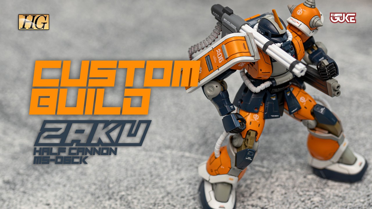 I Built Zaku Half Cannon in 30 Minutes and Here's What Happened
