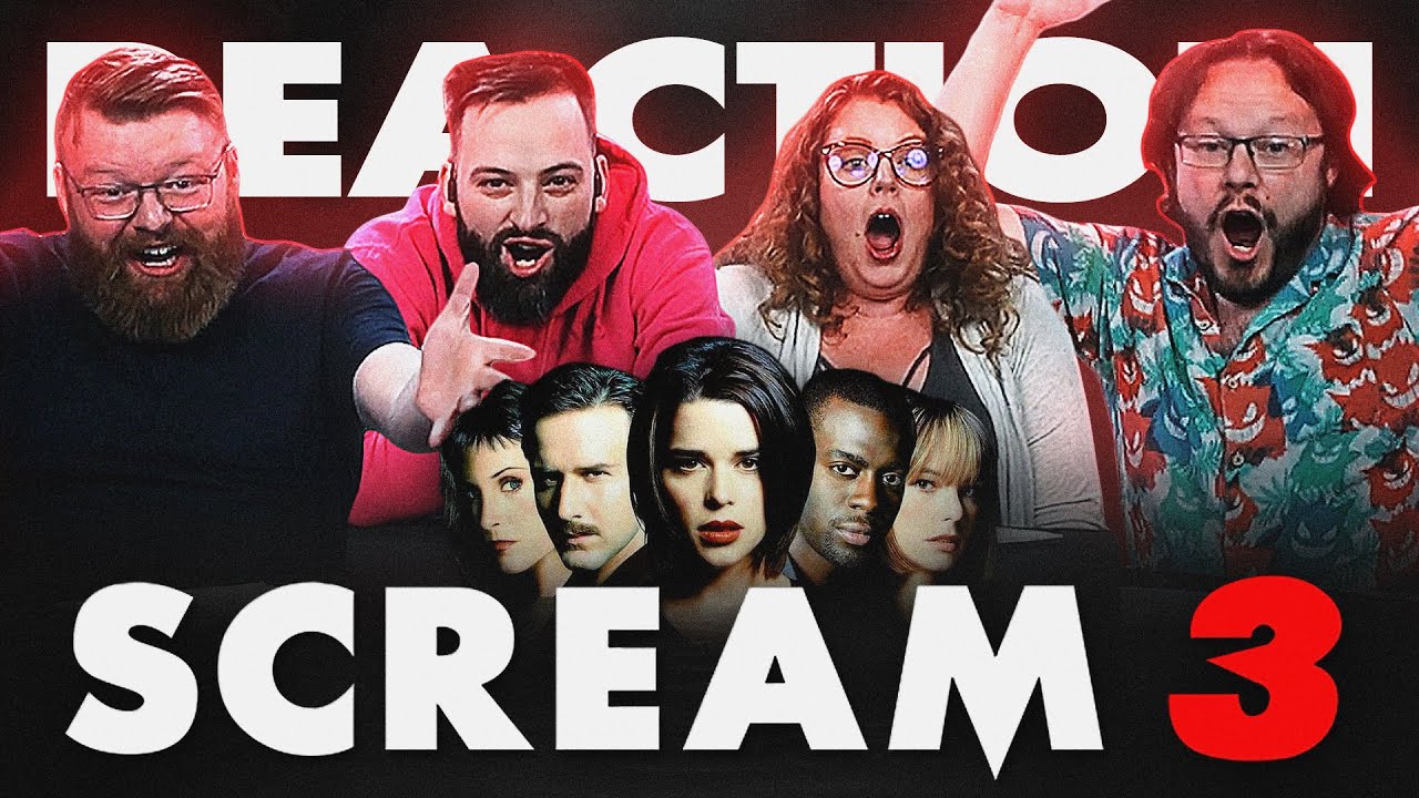 SCREAM 3 (2000) - MOVIE REACTION!!