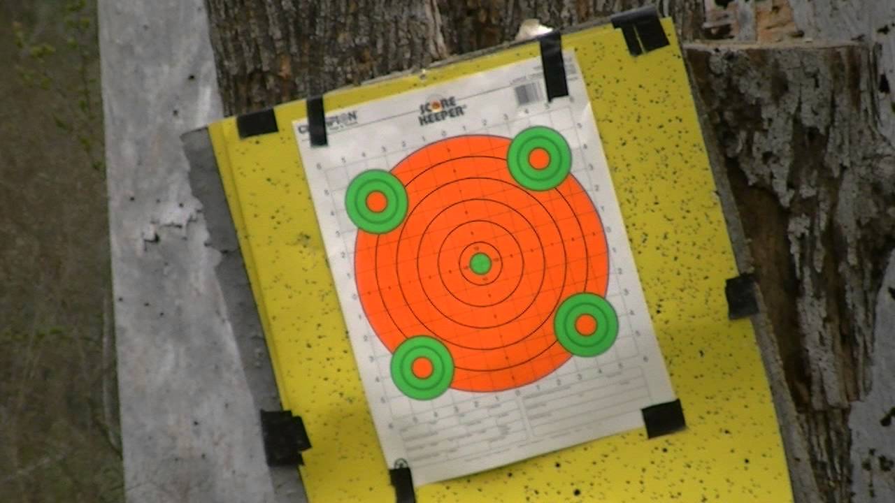 SHOOTING DOUBLE BARREL SHOTGUN 20G aiming right-left barrels
