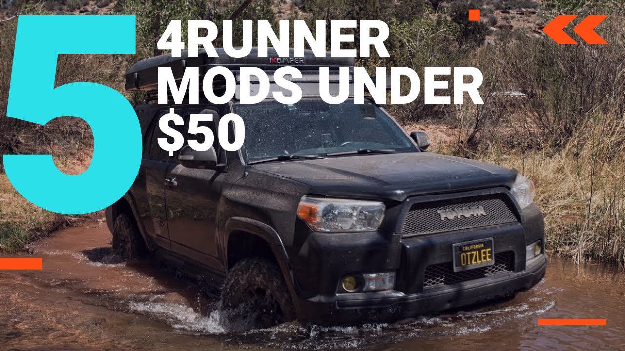 Five Mods Under $50 for 5th Gen 4Runner