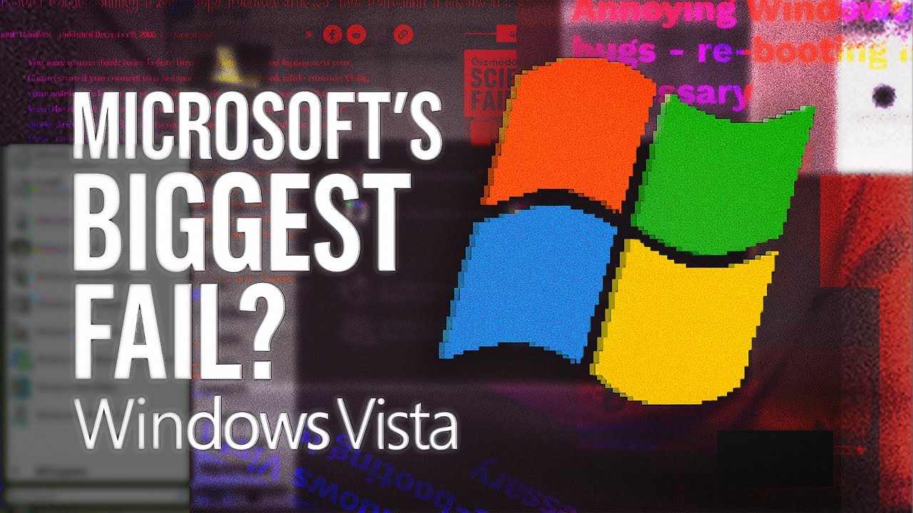 Была ли Windows Vista САМЫМ БОЛЬШИМ провалом Microsoft? (С раскрытием лица)