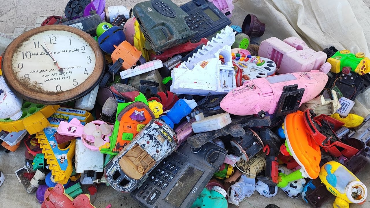 Breaking and opening toys and electrical appliances