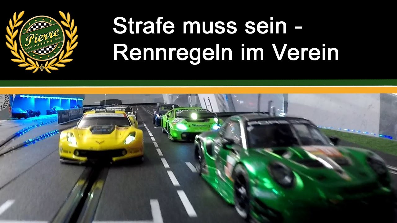 Strafe muss sein - Rennregeln im Verein