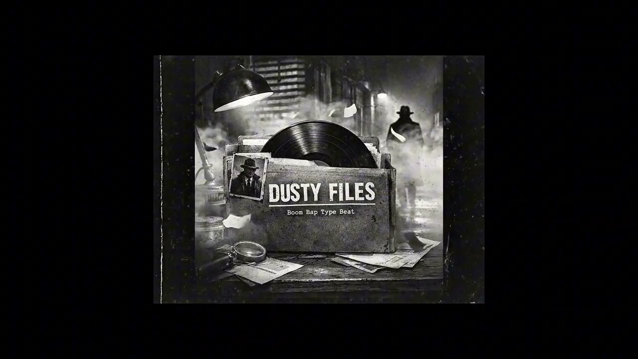 Dusty Files — Dark Boom Bap Type Beat | Old School Underground Vinyl Beat (85 BPM)