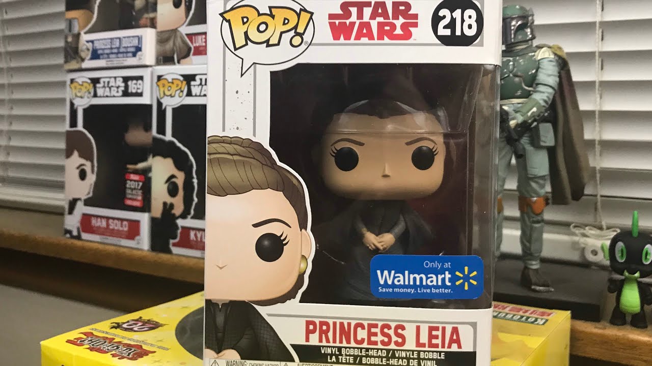 Обзор принцессы Леи Funko POP &laquo;Последние джедаи&raquo; эксклюзивно в Walmart