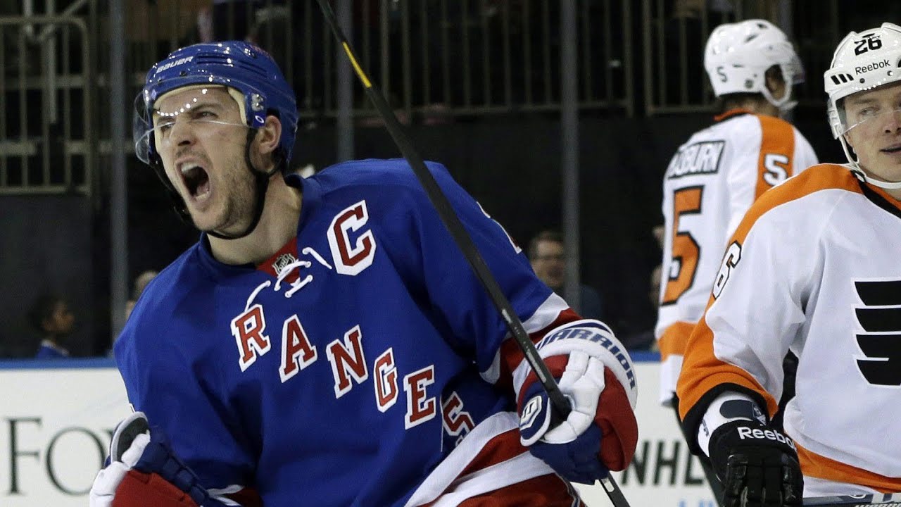 Ryan Callahan Rangers Highlights “Broken Bones”