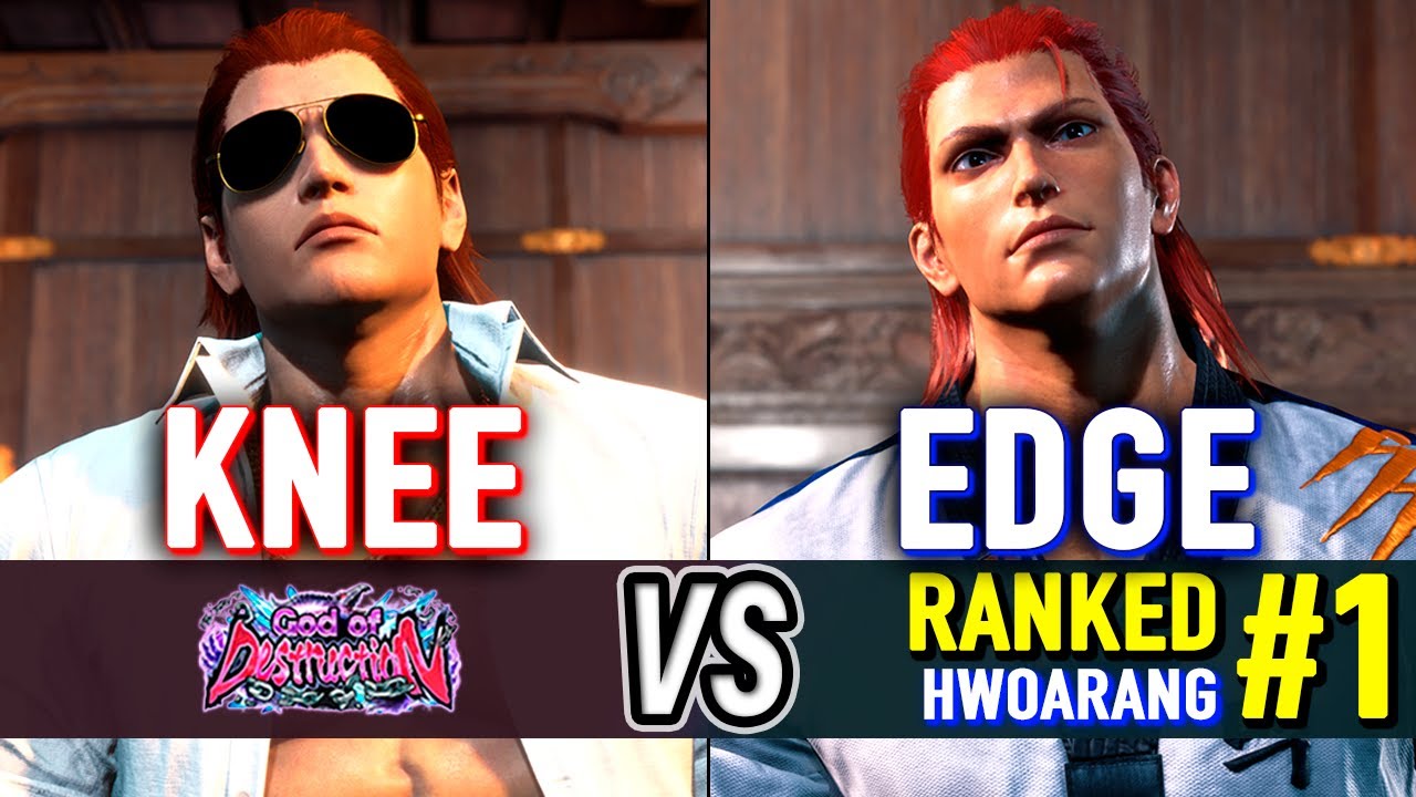 T8 🔥 Knee (Steve) vs EDGE (#1 Ranked Hwoarang) 🔥 Tekken 8 High Level Gameplay