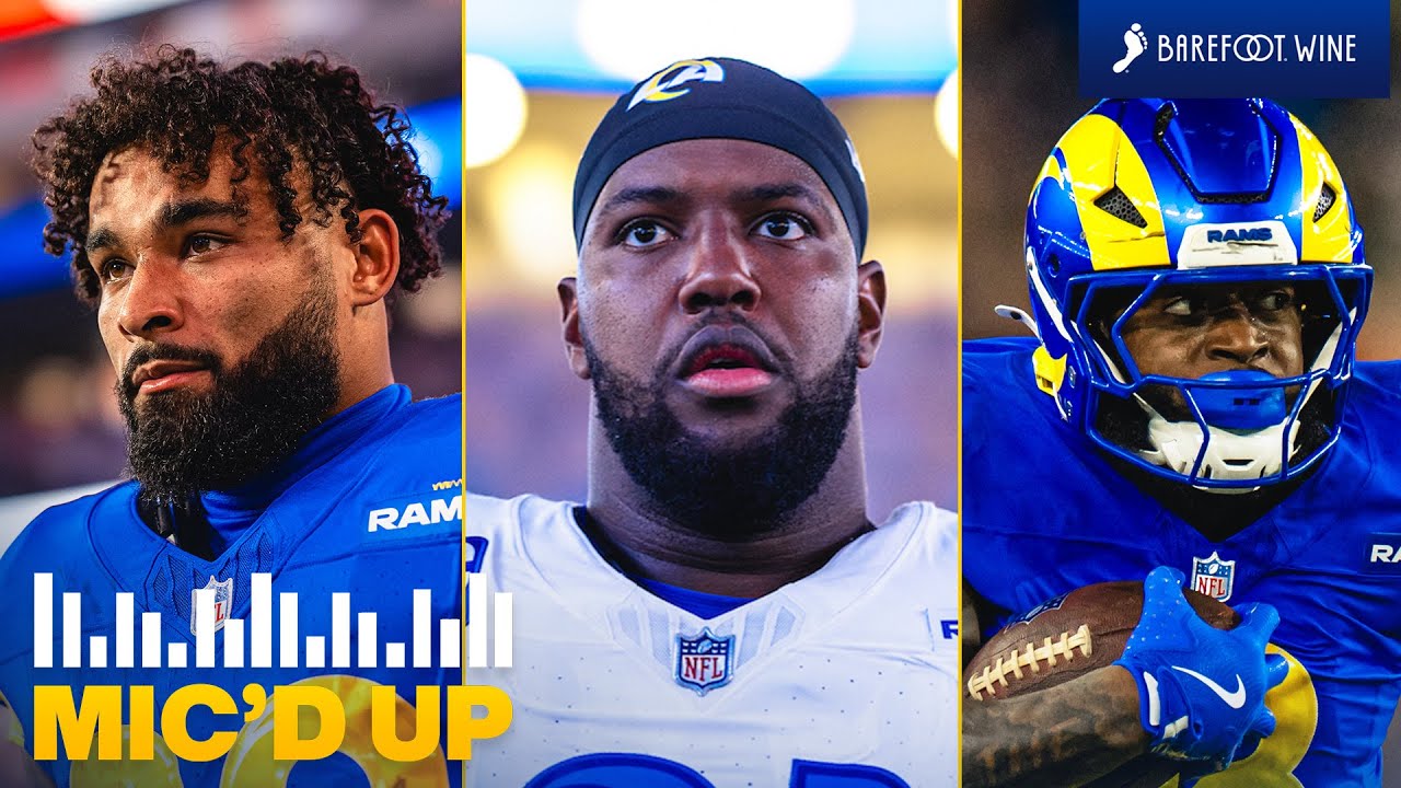 Best Rams Mic'd Up Moments From The 2024 Season
