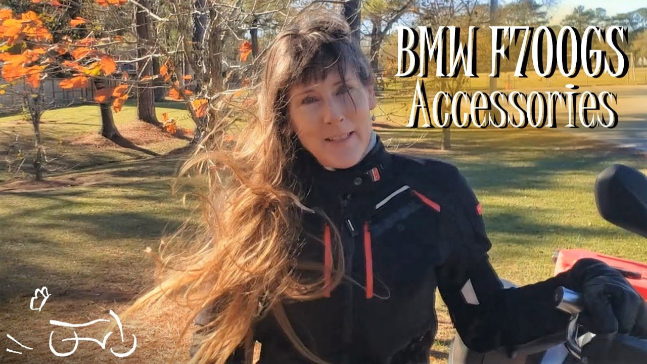 Accessories for my BMW F700GS motorcycle