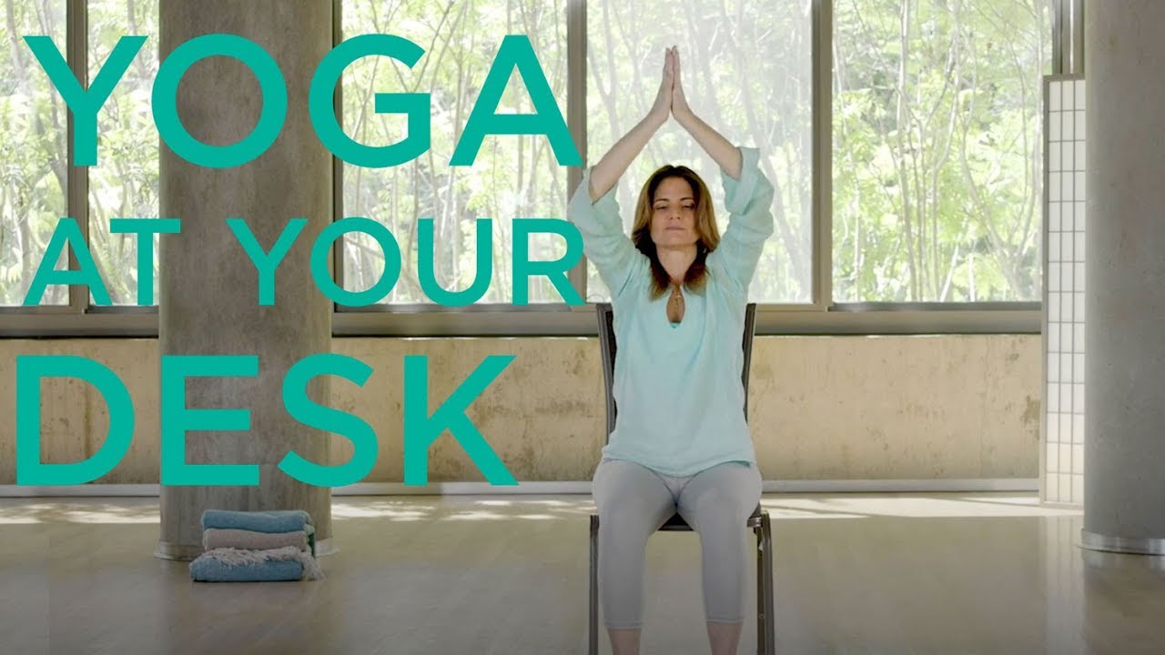 A Refreshing Slow Flow Practice to Try at Your Desk