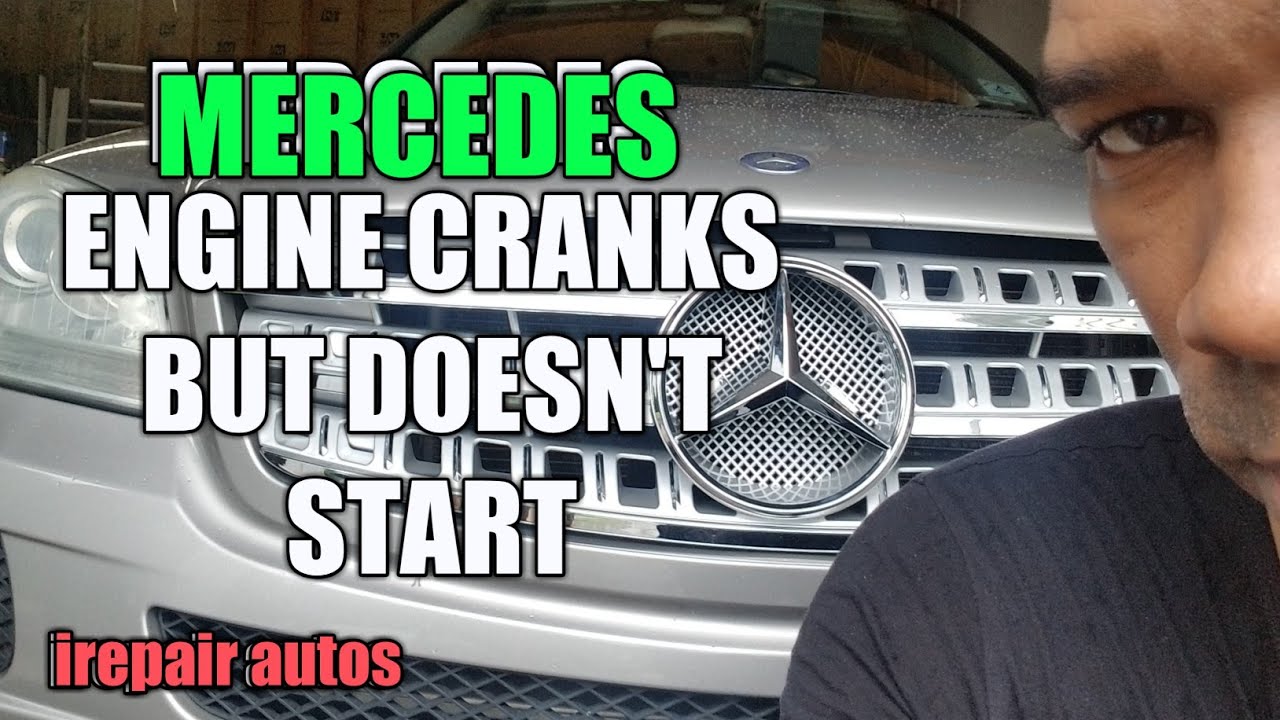Mercedes крутит, но не заводится | iRepair Autos