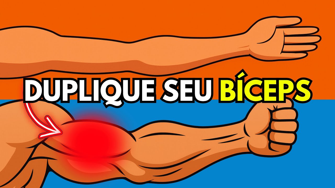 Descubra os 5 Únicos Exercícios Cientificamente Comprovados pra Construir um Bíceps Forte e Perfeito