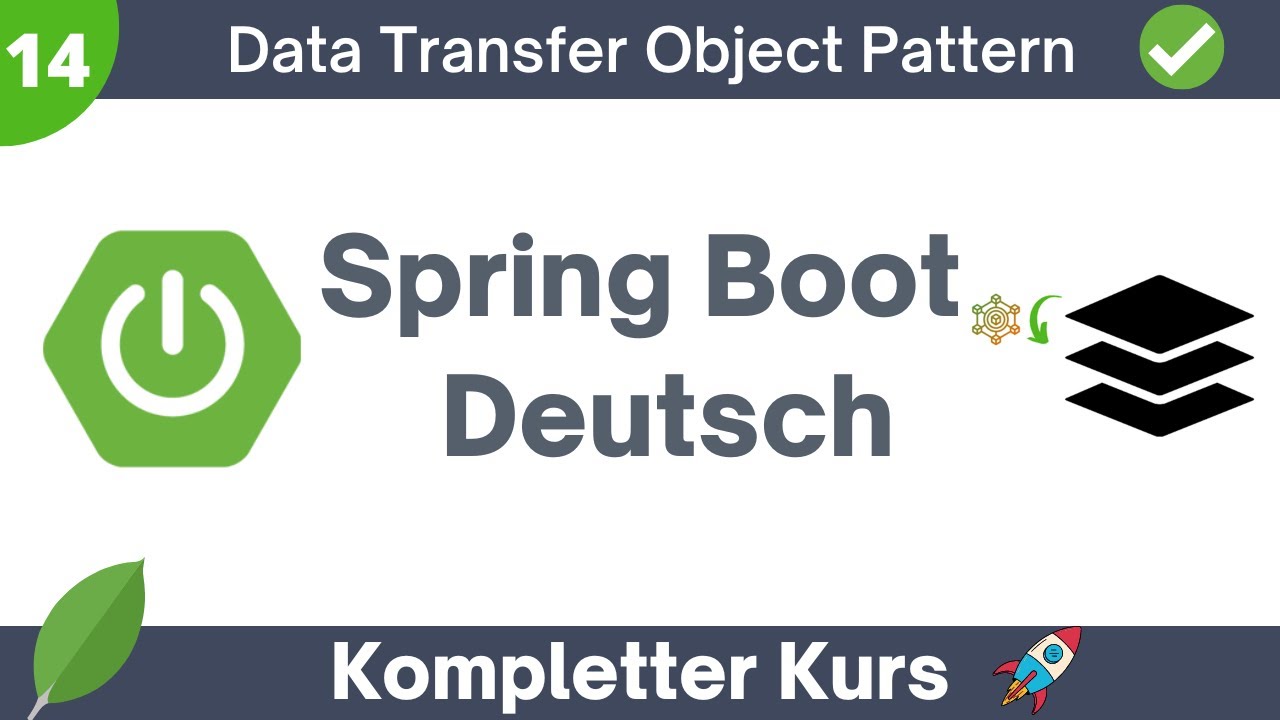 Einführung in das Spring Boot DTO Pattern | Spring Boot Tutorial Deutsch