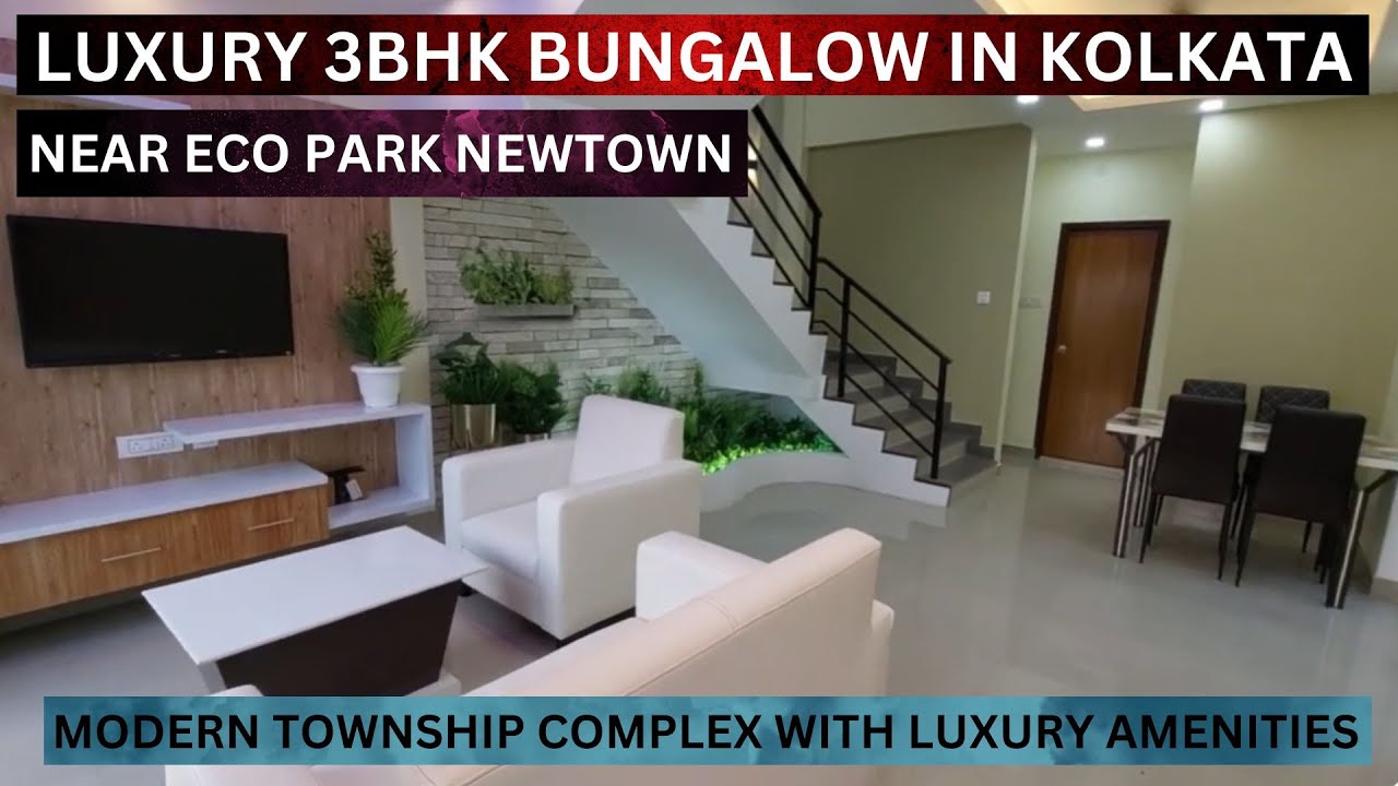 Luxury 3bhk Villas In Newtown Kolkata📞8100293325 | Near Eco Park #property #kolkata #villa #home
