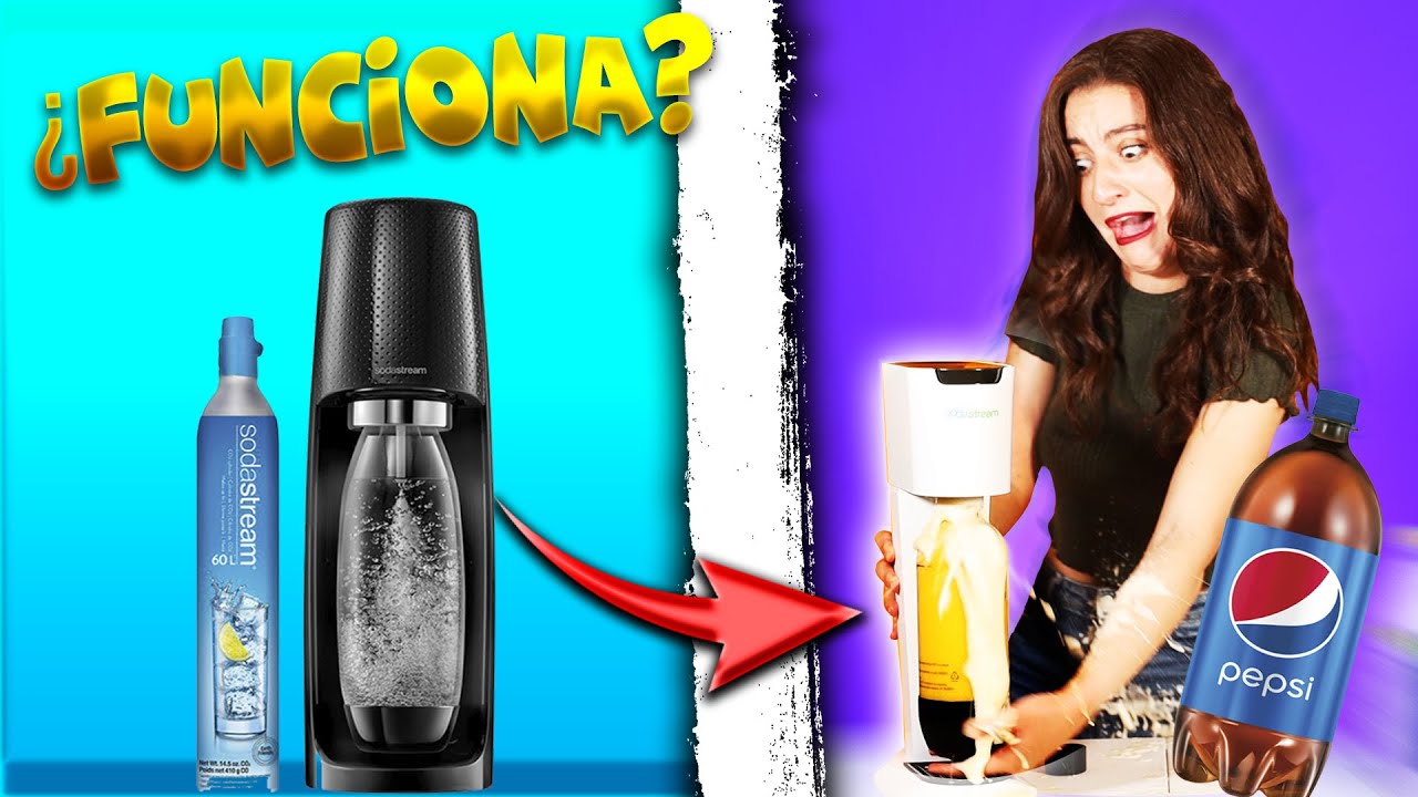 Soda stream, haz tus propios refrescos con esta maquina (( pongamoslo a prueba