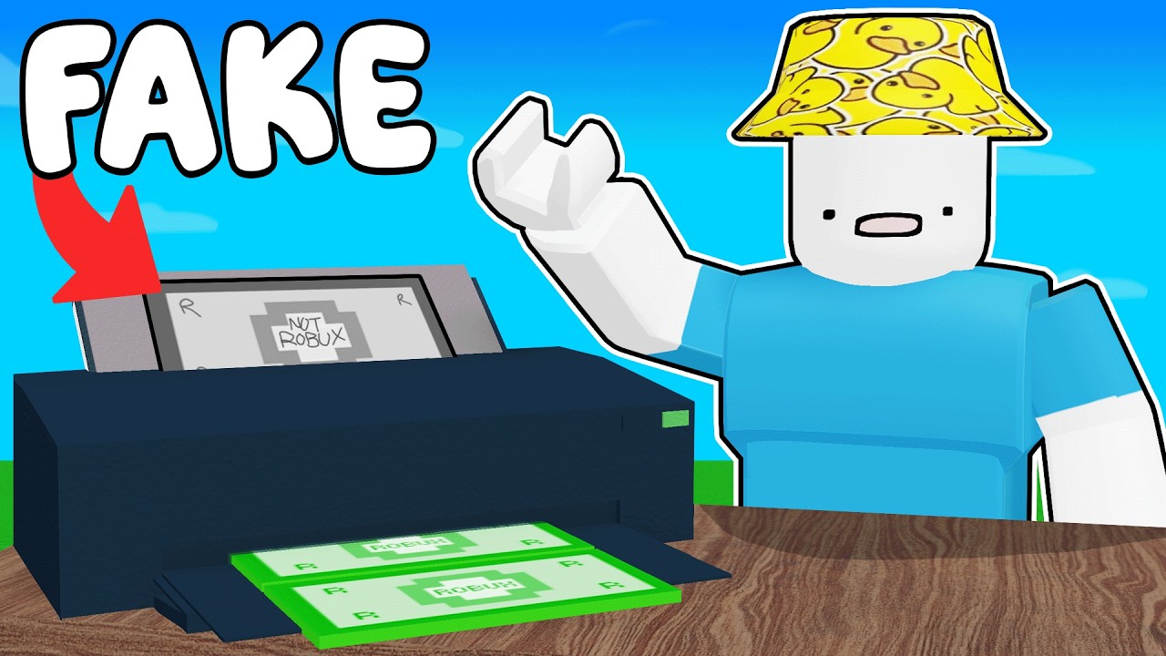 printing $1,000,000 of FAKE MONEY in Roblox Counterfeit Tycoon...