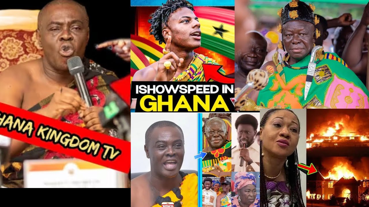 EII😂😱ISHOWSPEED CONFIRMED OTUMFOUR IS GREAT KING,CHEDAR FINALLY VOICE OUT.