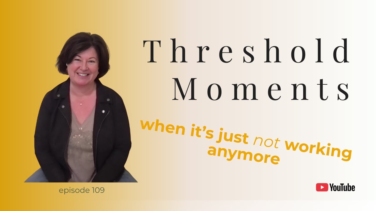 When Your Old Ways Stop Working: The Threshold Moment Your Body Is Signaling