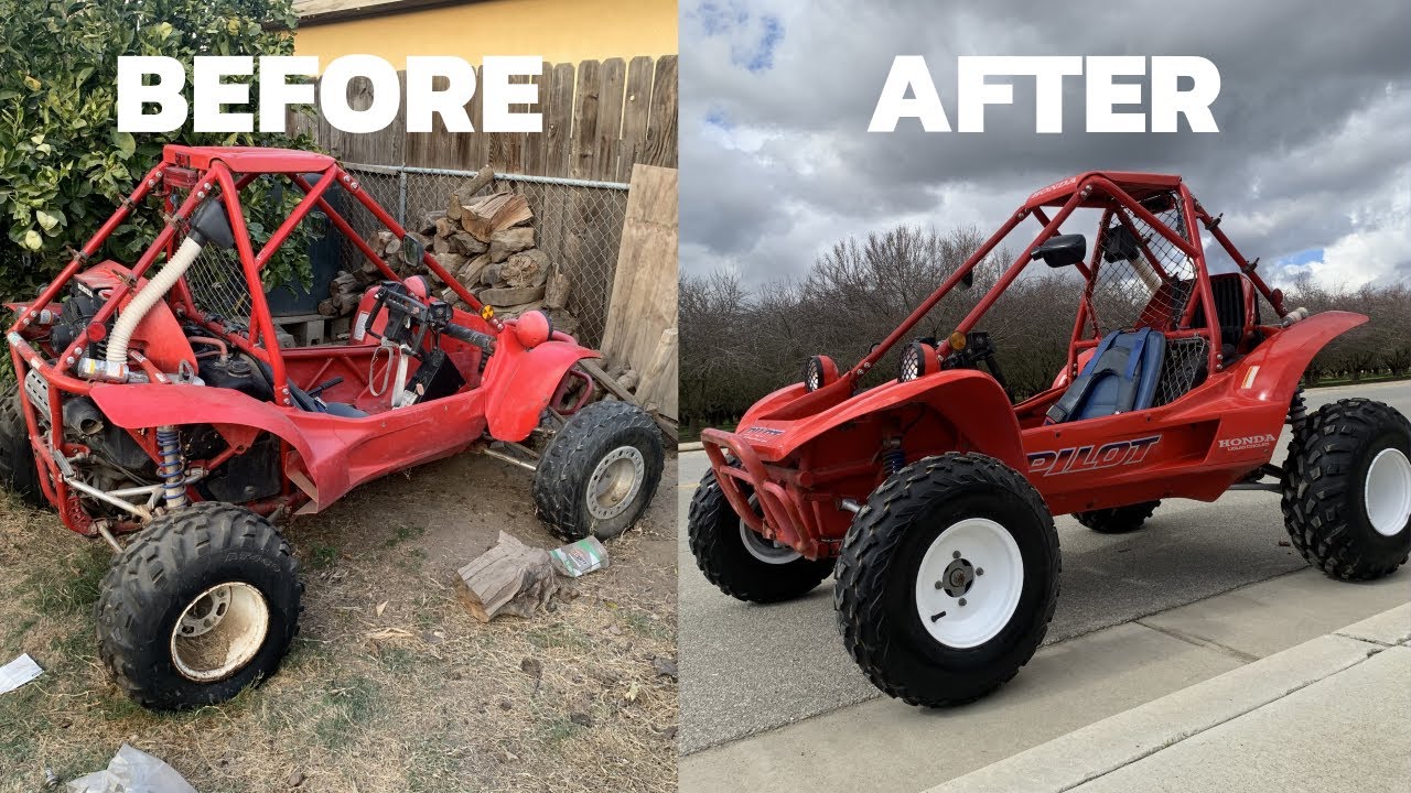 Abandoned 1989 Honda FL400 Transformation
