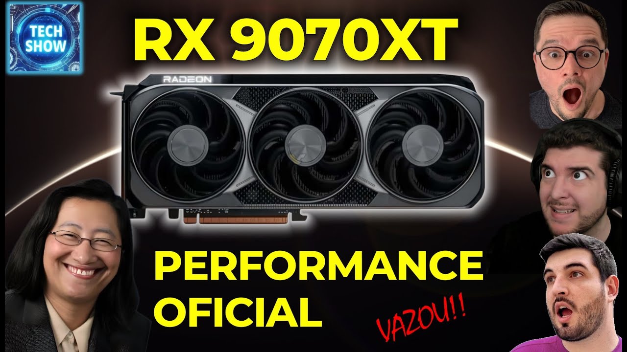 Tech Show #8 feat. @MarioMazzotti - RX 9070 XT Performance OFICIAL VAZOU, e o Preço?!