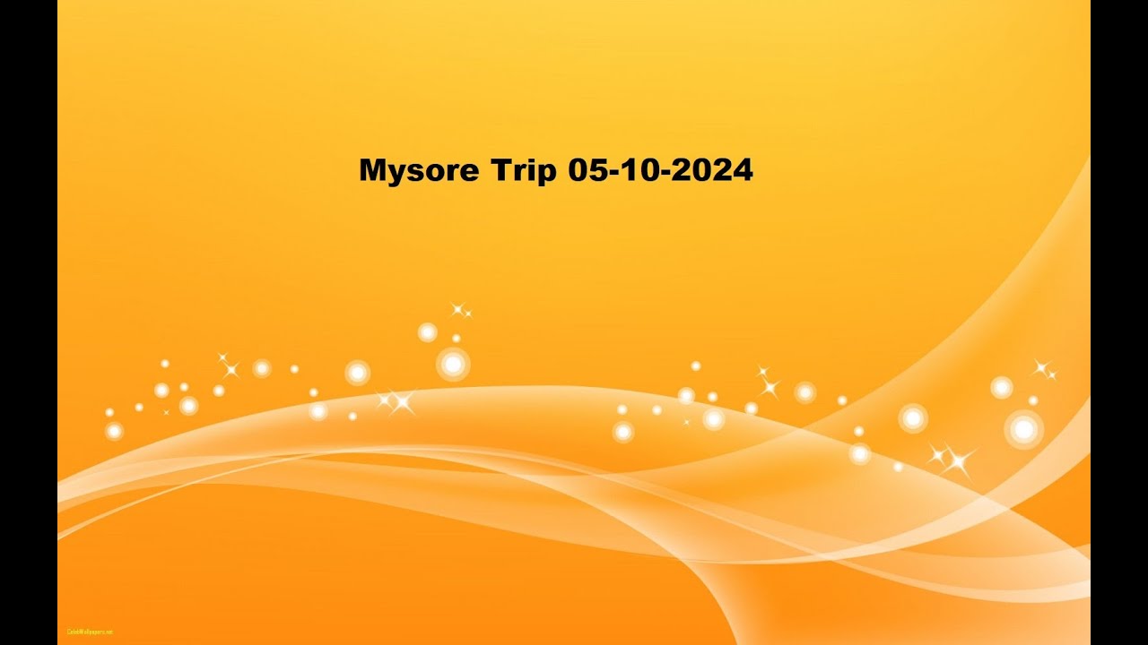 Mysore 2024