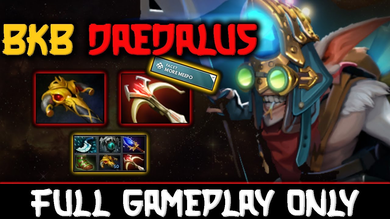 MoreMeepo with BKB and Daedalus Destroying Enemies!- Meepo Gameplay#971