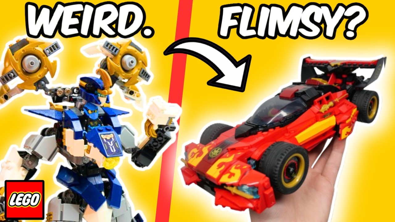 Тестируем совершенно новые наборы LEGO Ninjago 2026 года!