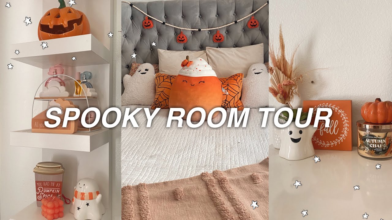 FALL DECORATE WITH ME🎃✨ SPOOKY ROOM TOUR 2023